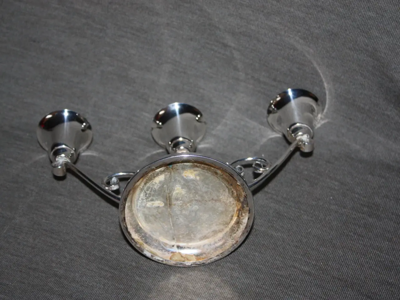 Billede 5 - Lysestage pletsølv / silverplate