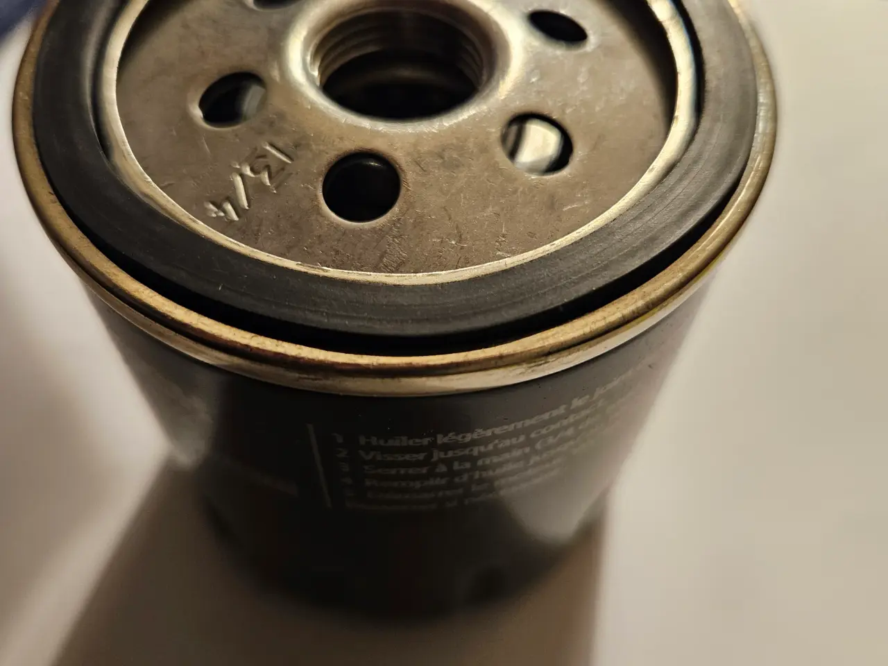 Billede 1 - Oliefliter p 7203 fejl køb