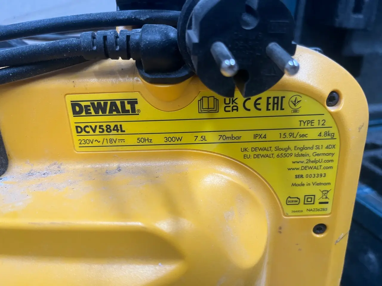 Billede 5 - Dewalt Støvsuger