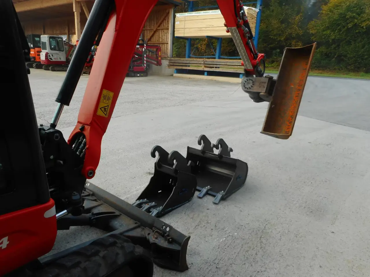 Billede 14 - Kubota KX019-4 ( 1.855kg ) POWERTILT + hydr. SW