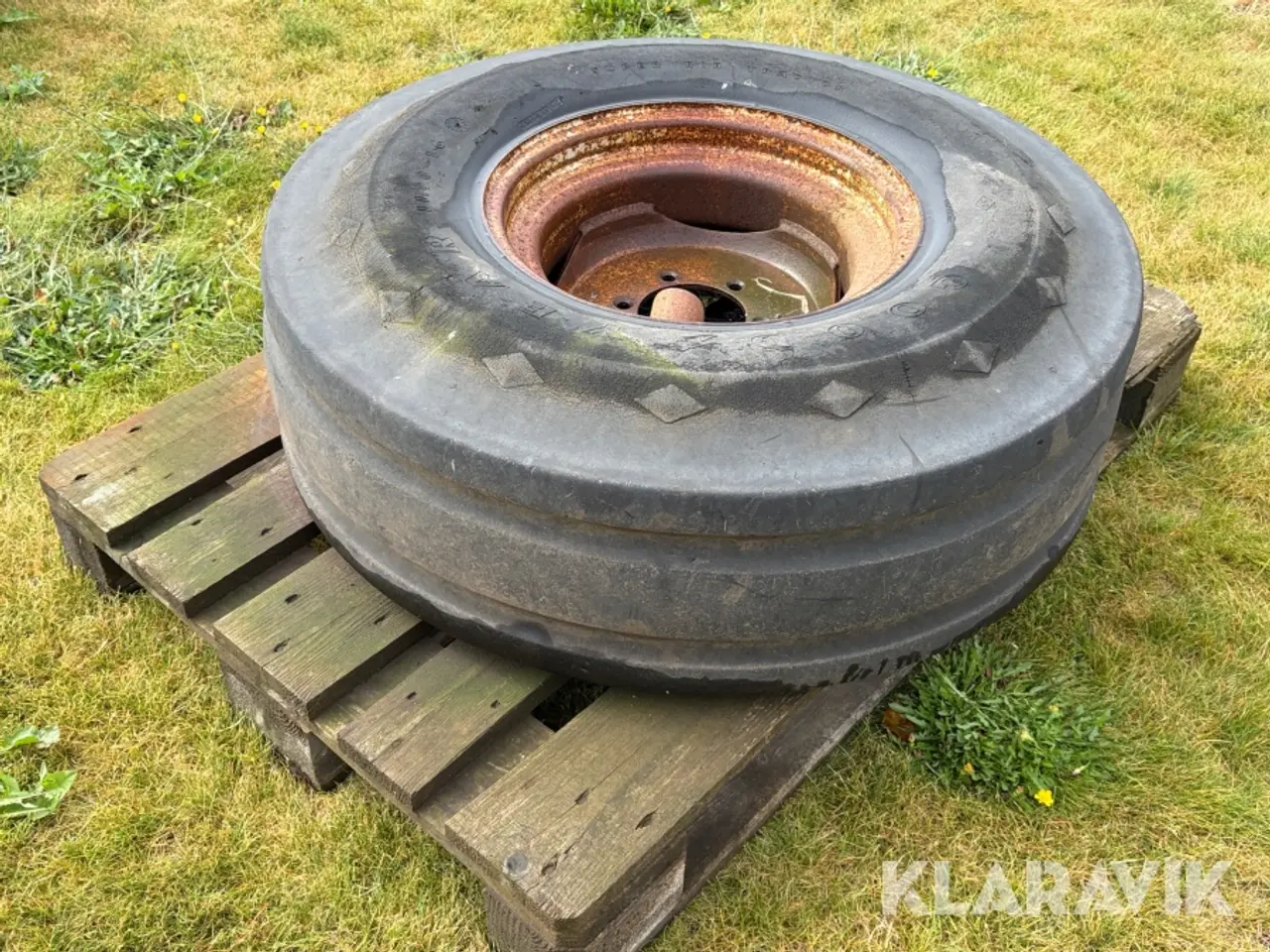 Billede 5 - Landbrugs hjul Goodyear Super rib tractor