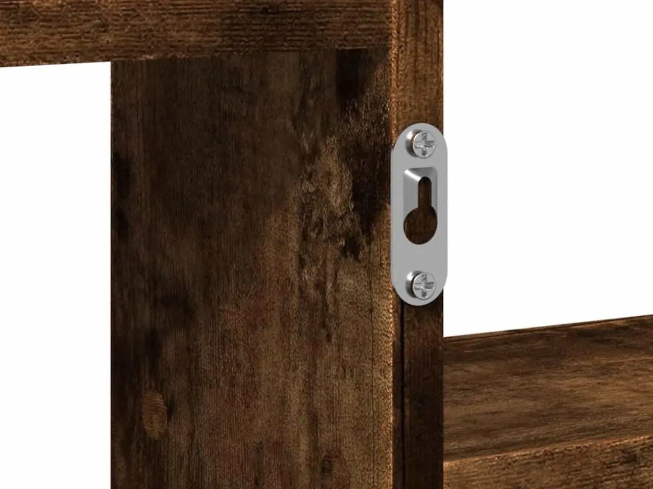 Billede 9 - Væghylde 104×15×49 cm i konstrueret træ - røget egetræsfarve