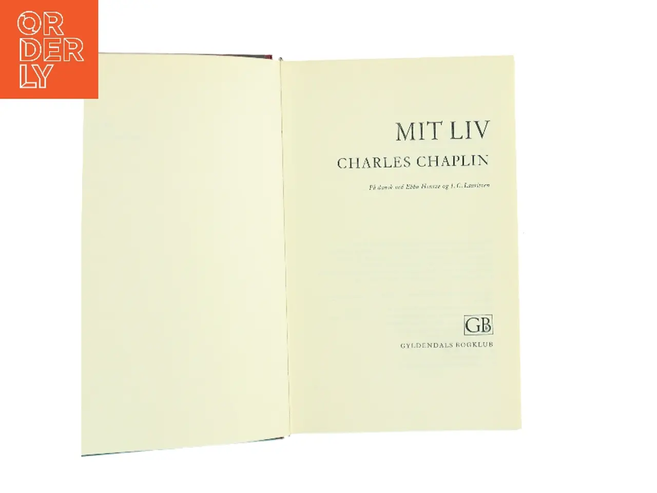 Billede 1 - Mit liv af Charles Chaplin (Bog)