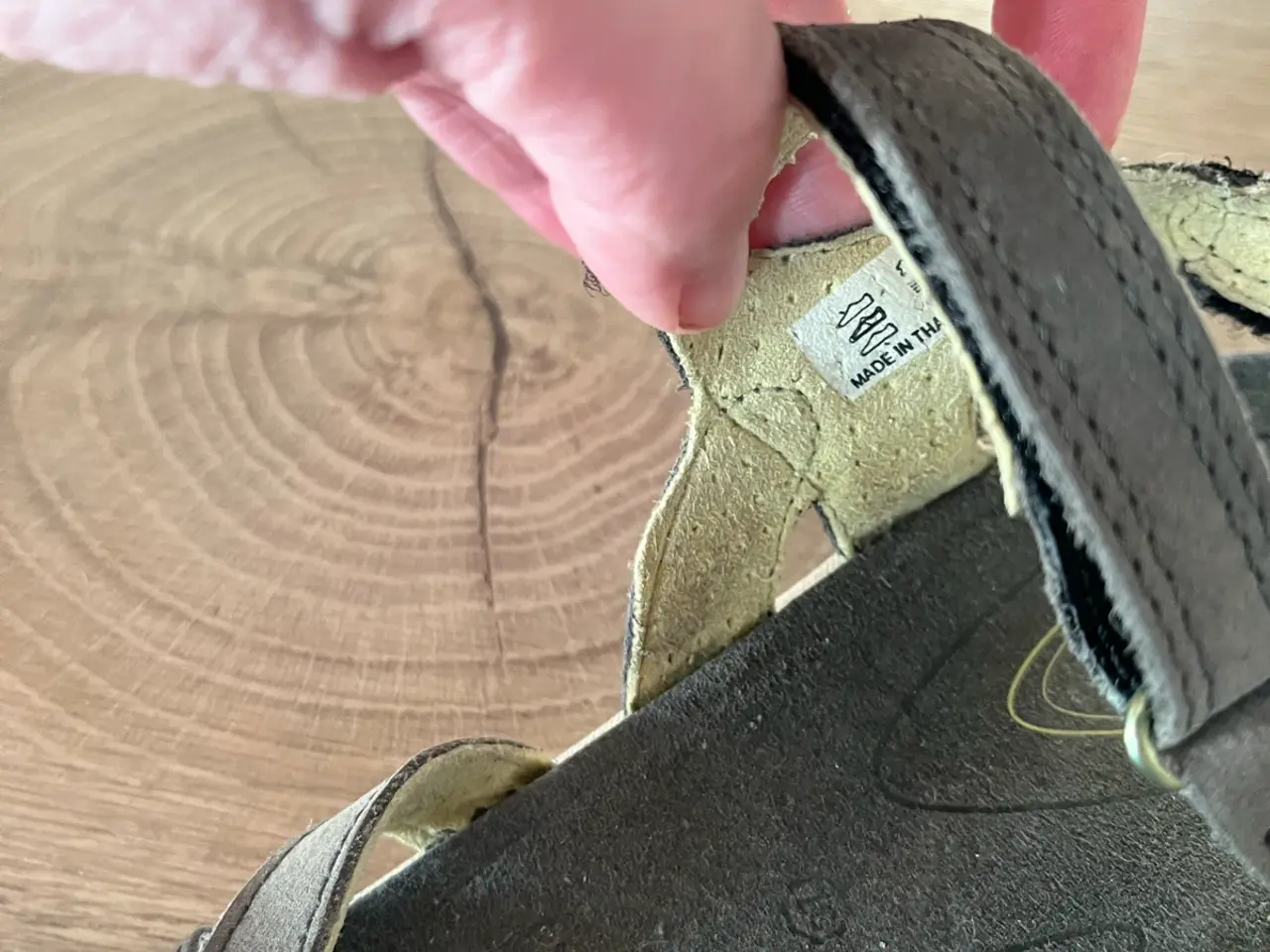 Billede 6 - Armygrønne Ecco sandaler