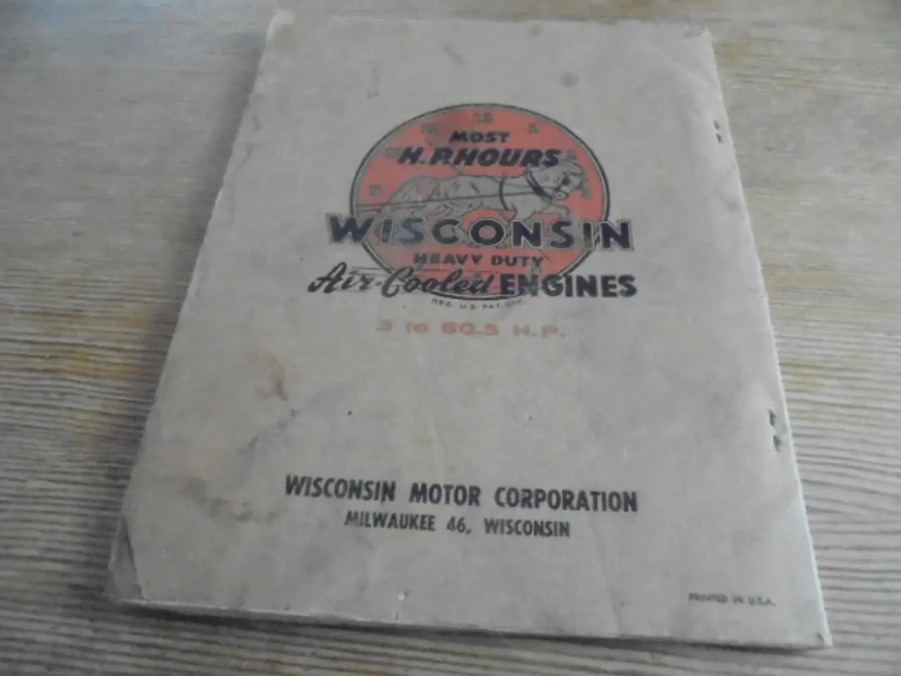 Billede 2 - Wisconsin Air Cooled Heavy Duty Engines