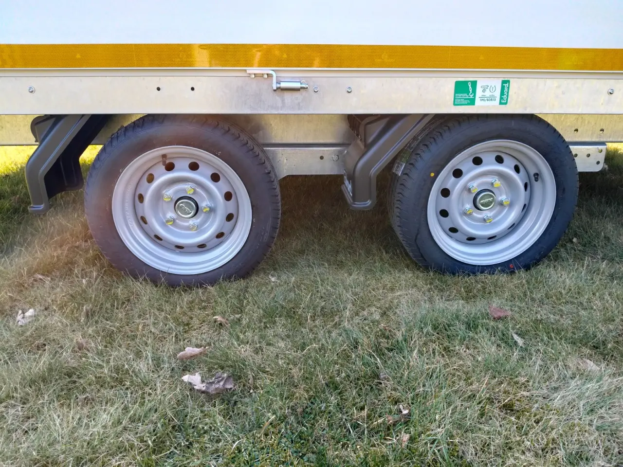 Billede 9 - EDUARD trailer 3518-3500.63 EL tip m/Ramper og støtteben