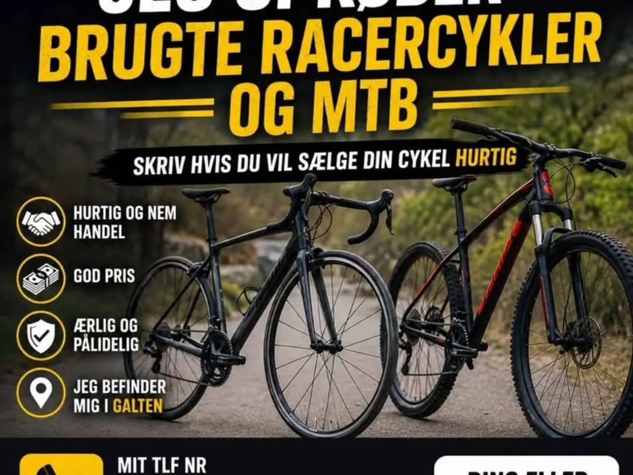 Billede 1 - jeg opkøber brugte racercykler