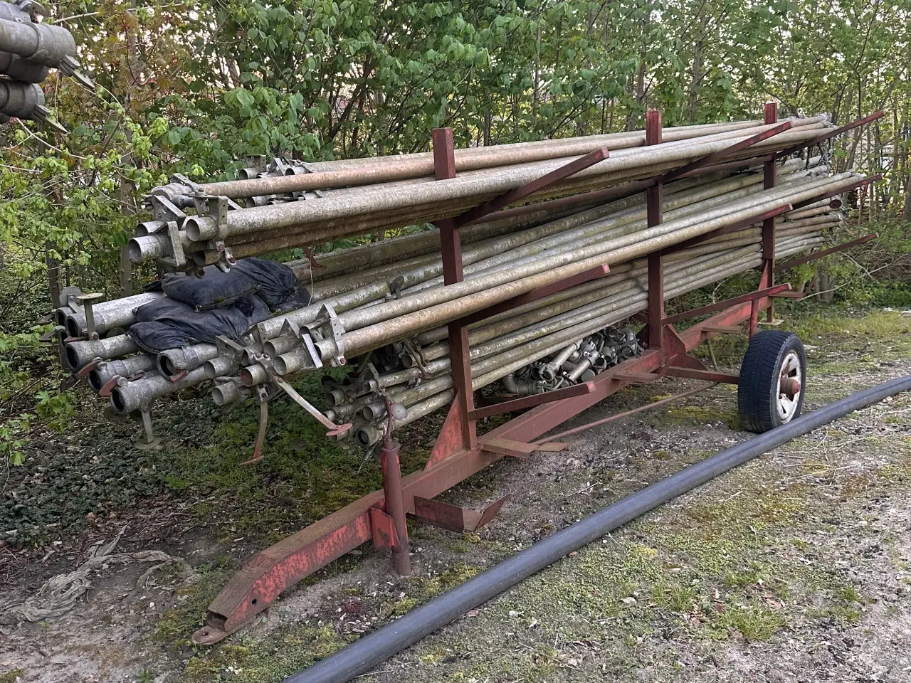 Billede 1 - Vandingsrør med vogn