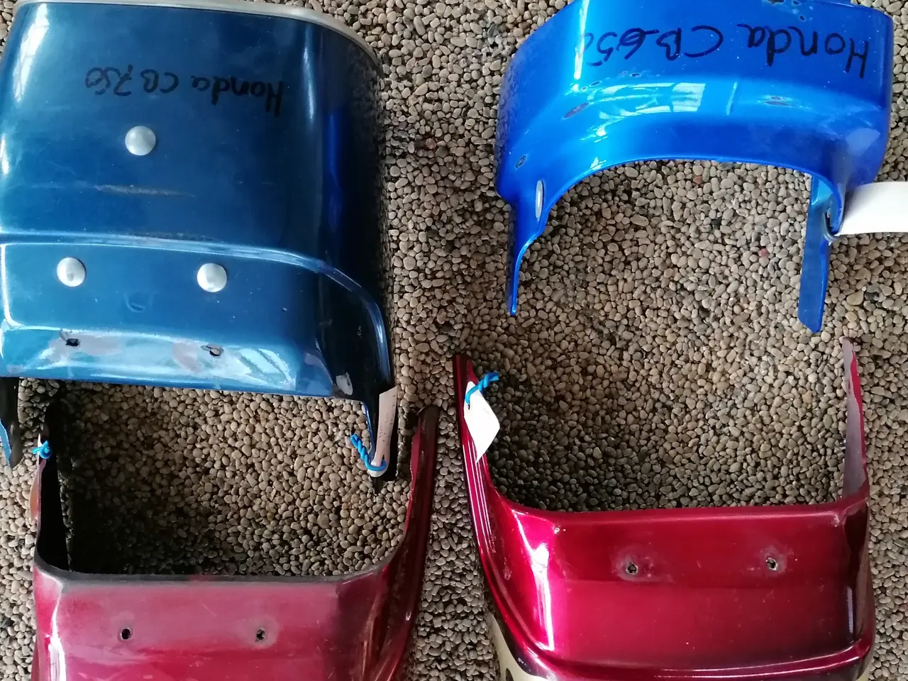 Billede 1 - Bag skjolde til Honda. De store 250,00