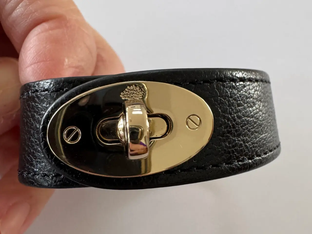 Billede 2 - Flot sort Mulberry-armbånd