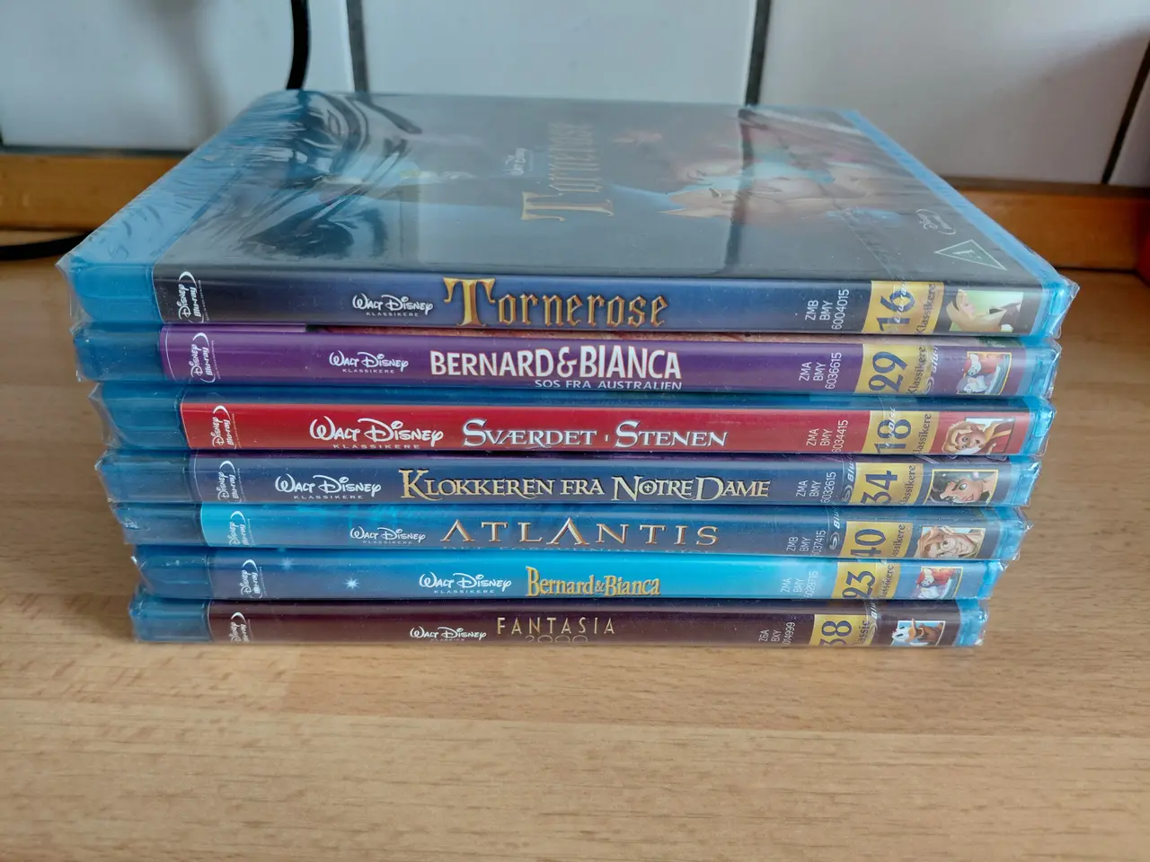 Billede 1 - 7 stk. Nye Disney blu-ray film