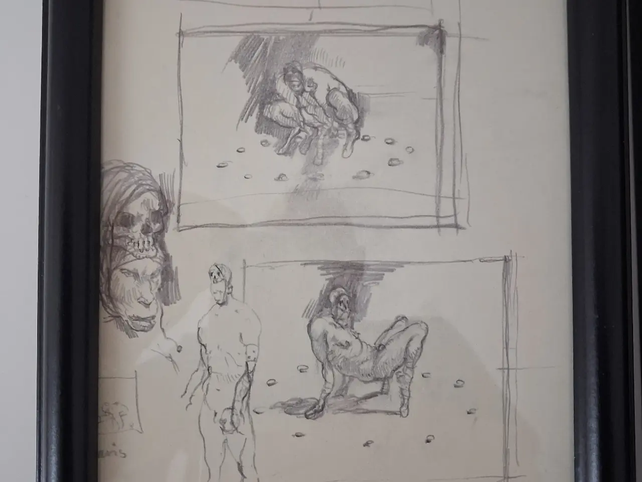 Billede 4 - Michael Kvium 17 x 23 cm