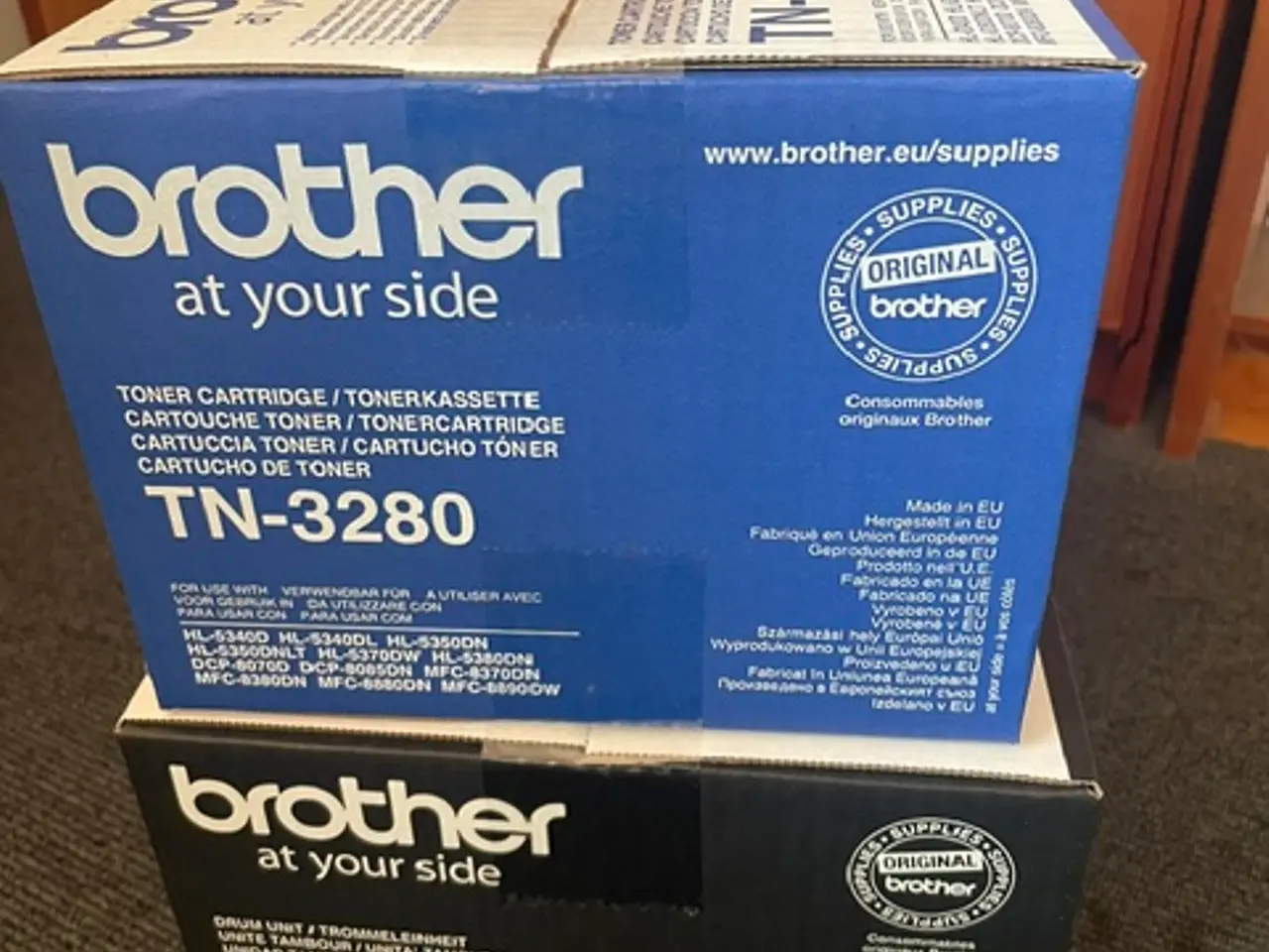 Billede 2 - Brother toner TN-3280 og Brother tromle DR-3200