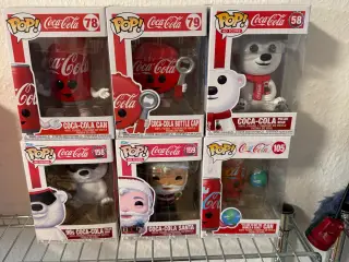 🥤 6 stk. Funko Pop! Coca-Cola