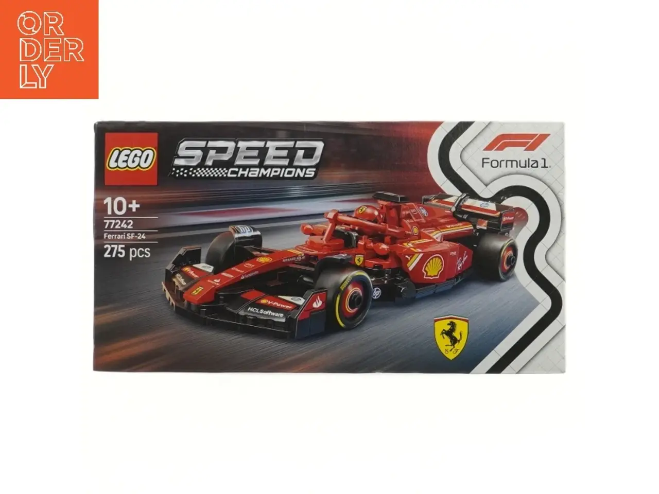 Billede 1 - LEGO Ferrari SF-24 byggesæt fra LEGO (str. 26x14 cm)