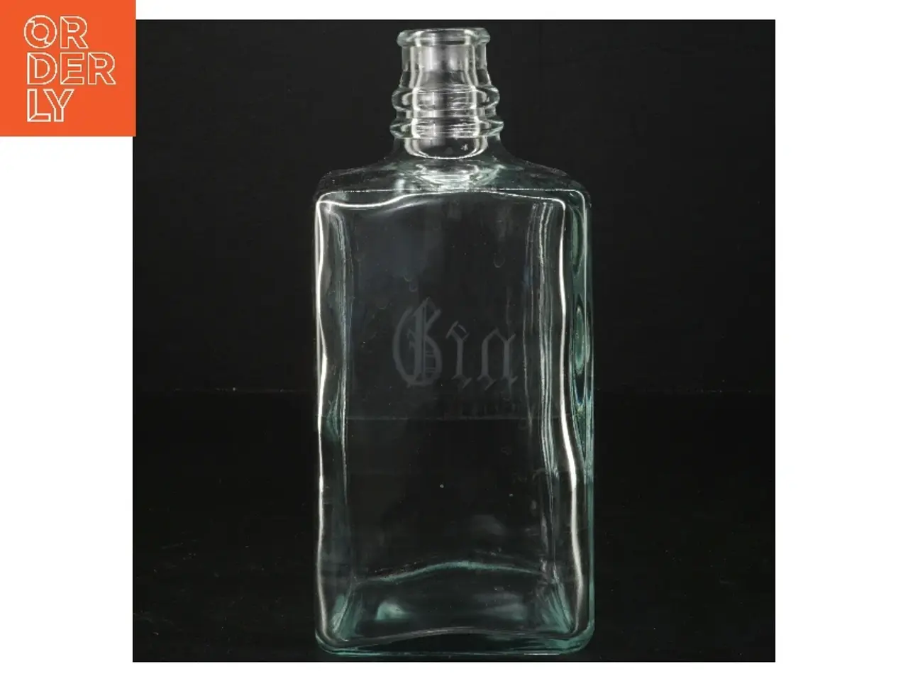 Billede 1 - Glasflaske 20,5 cm (str. 20,5 cm)