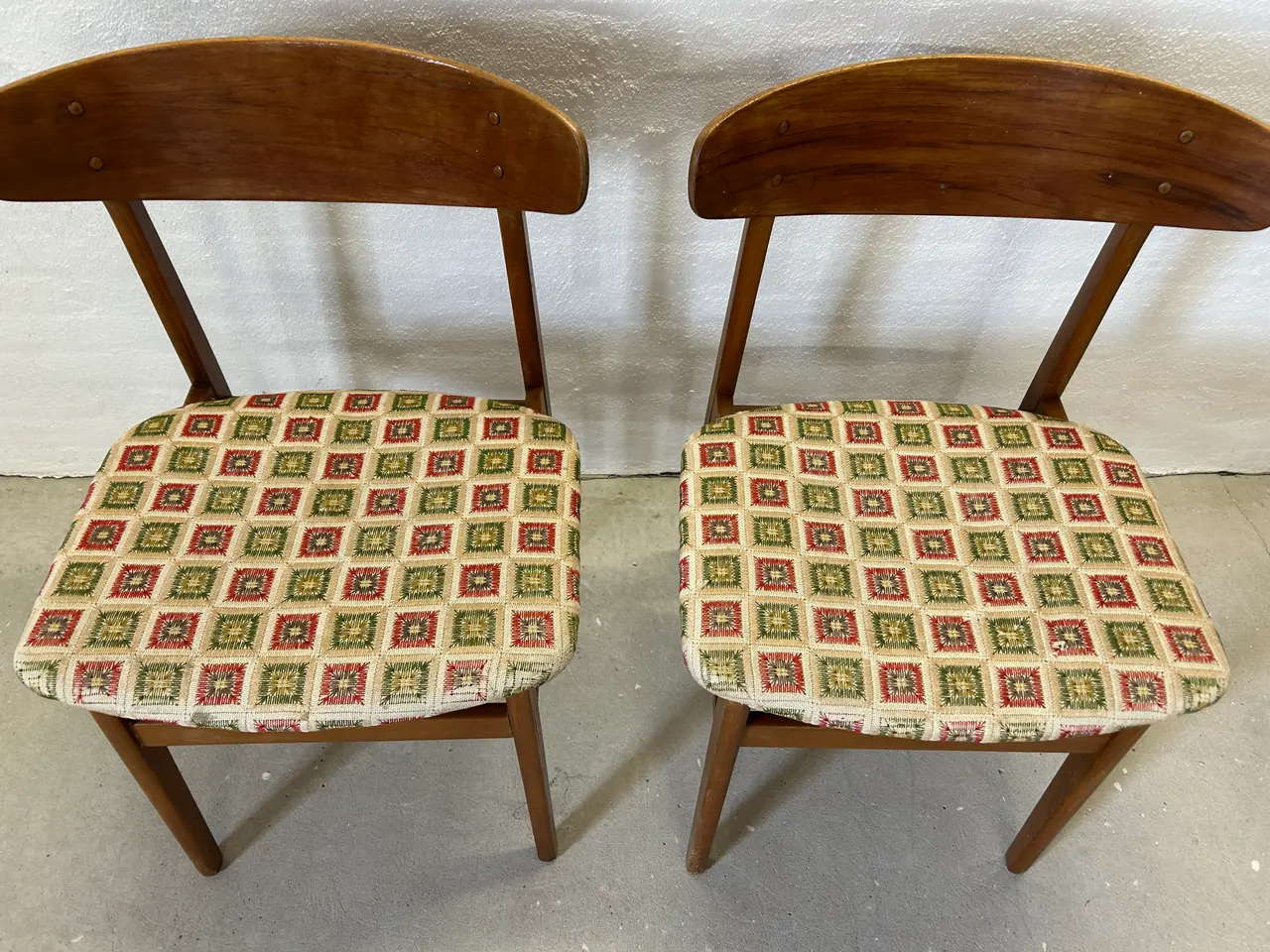 Billede 3 - 2 stk. Farstrup Model 210 spisebordsstole – Dansk 
