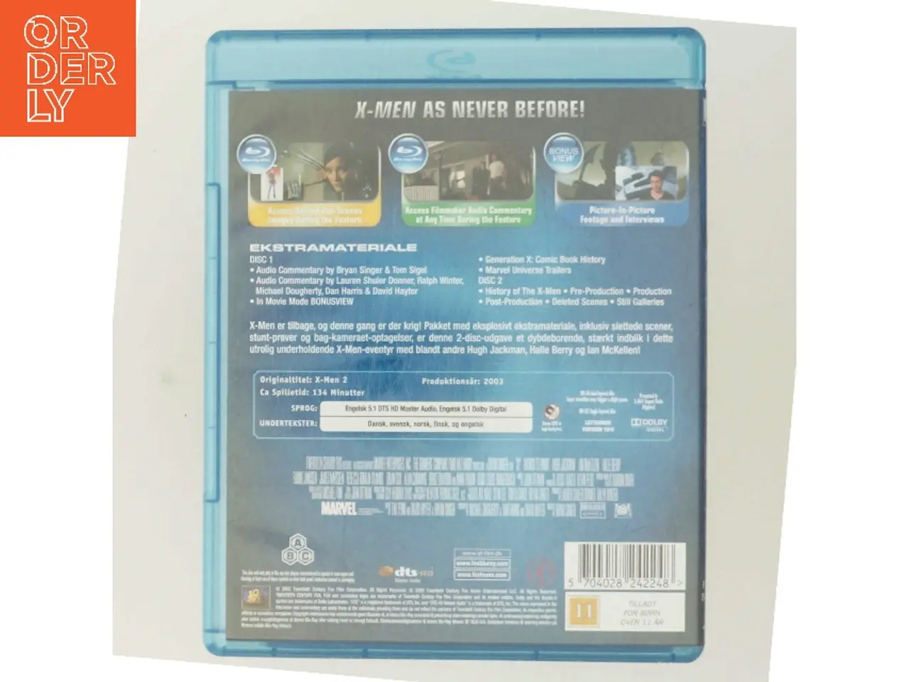 Billede 3 - X-Men 2 med Hugh Jackman (DVD)
