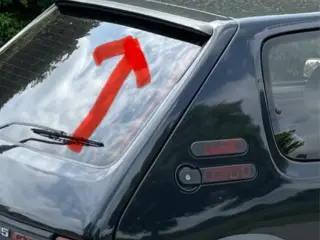 Peugeot 205 GTI - spoiler 