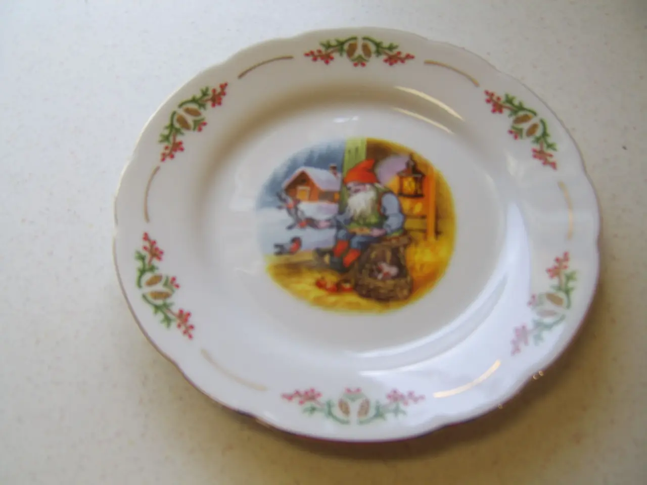 Billede 7 - Gammeldags jul frokost tallerken 21 cm