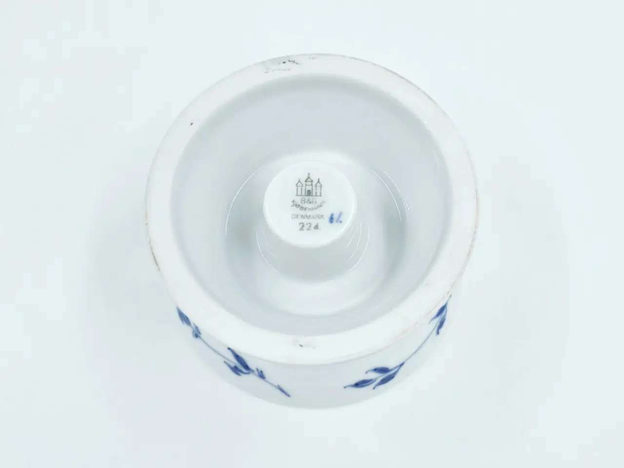 Billede 9 - Sommerfugl lysestage Porcelæn 