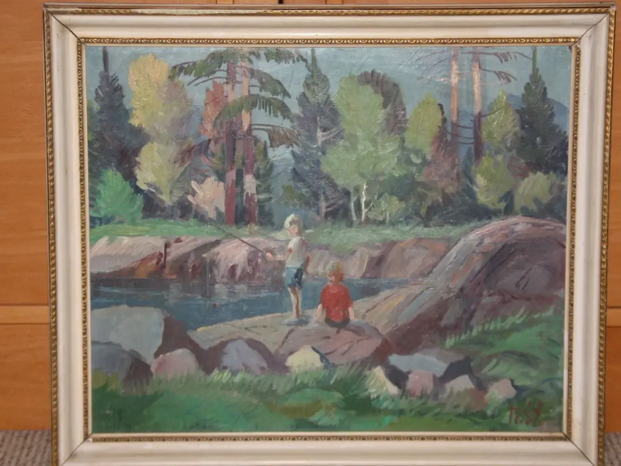Billede 2 - Maleri af Nis Stougaard