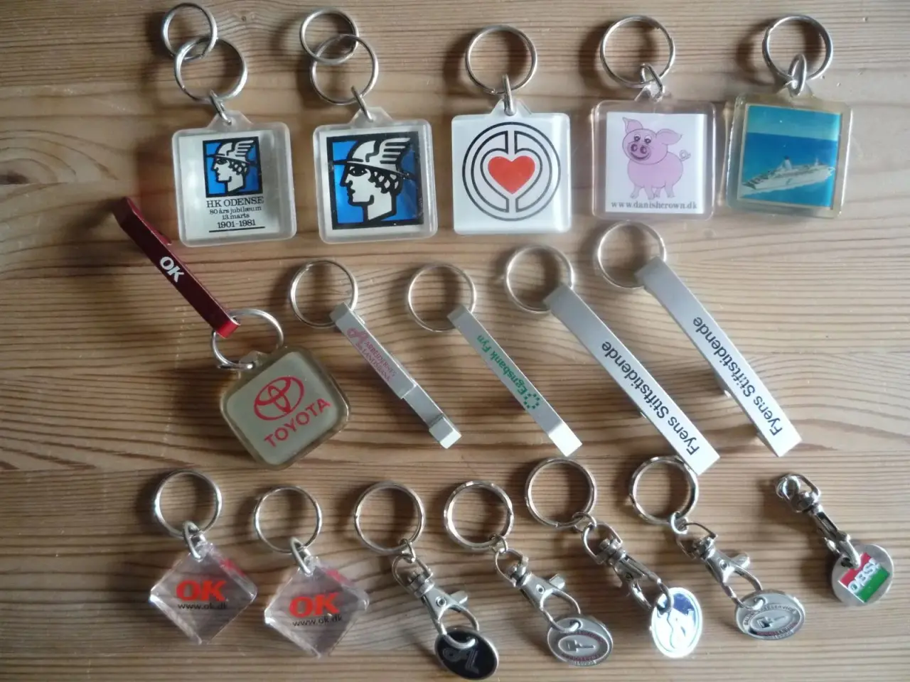 Billede 4 - Nøgleringe, keyhangers, nøglesnore, halssnore