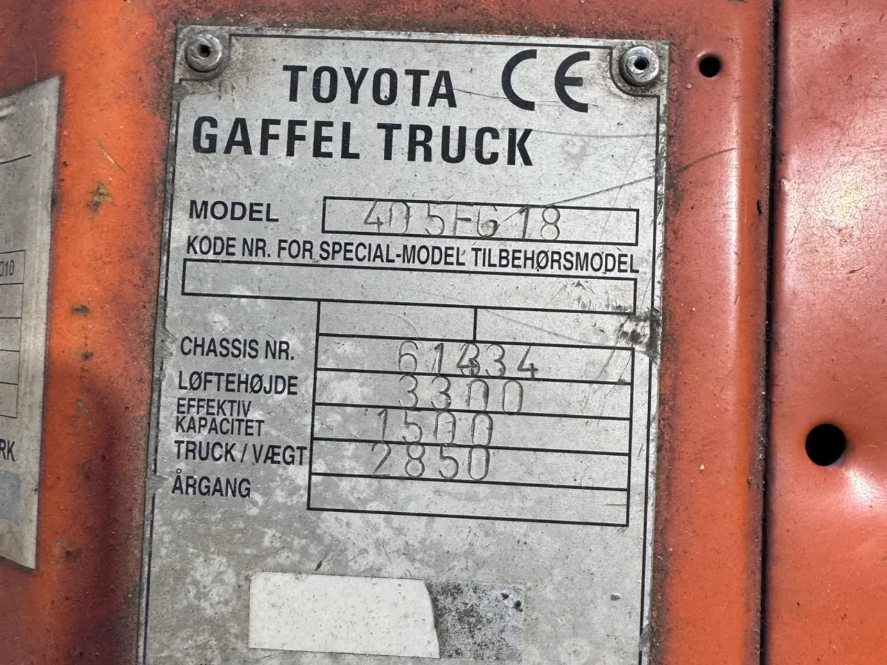 Billede 7 - Toyota gas truck m.friløft