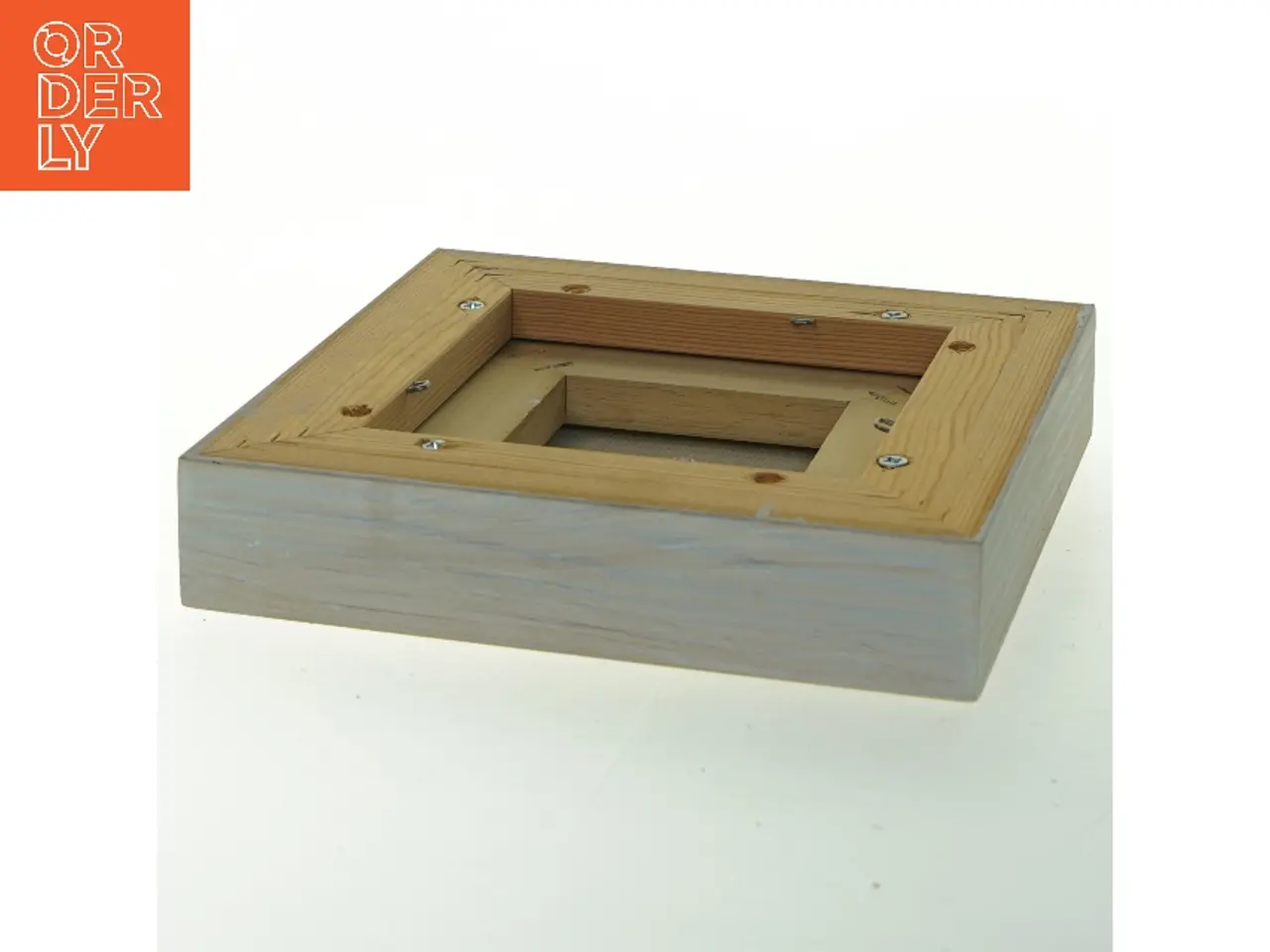 Billede 4 - Abstrakt maleri i ramme (str. 15x15 cm)