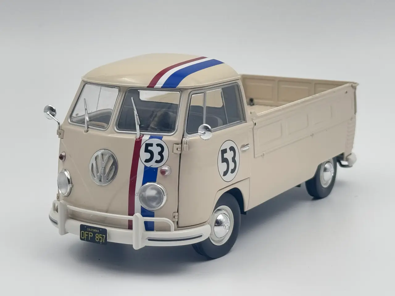 Billede 1 - 1963 VW T1 "Herbie 53" Pritsche / Sika - 1:18