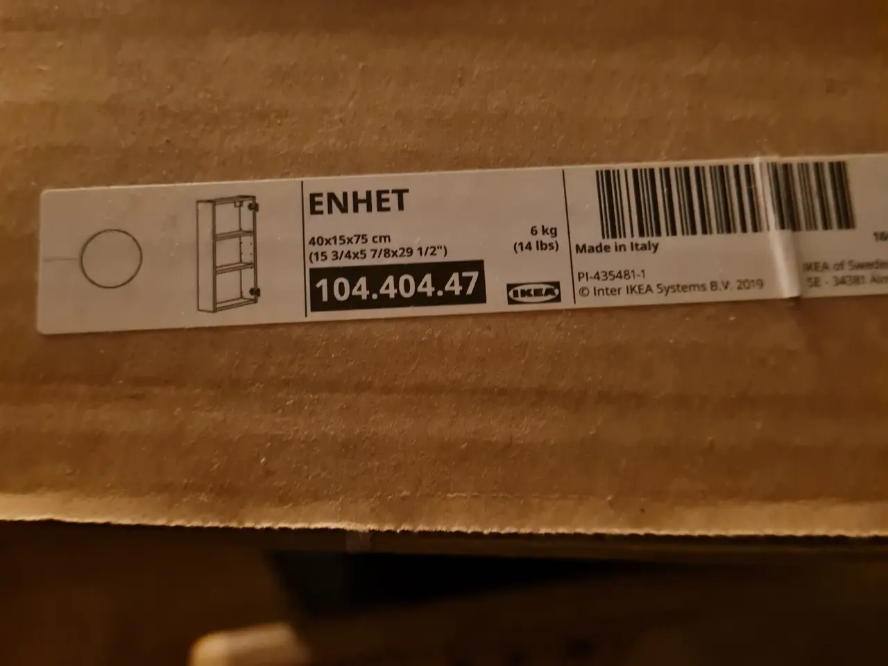 Billede 1 - Medicin skab fra ikea