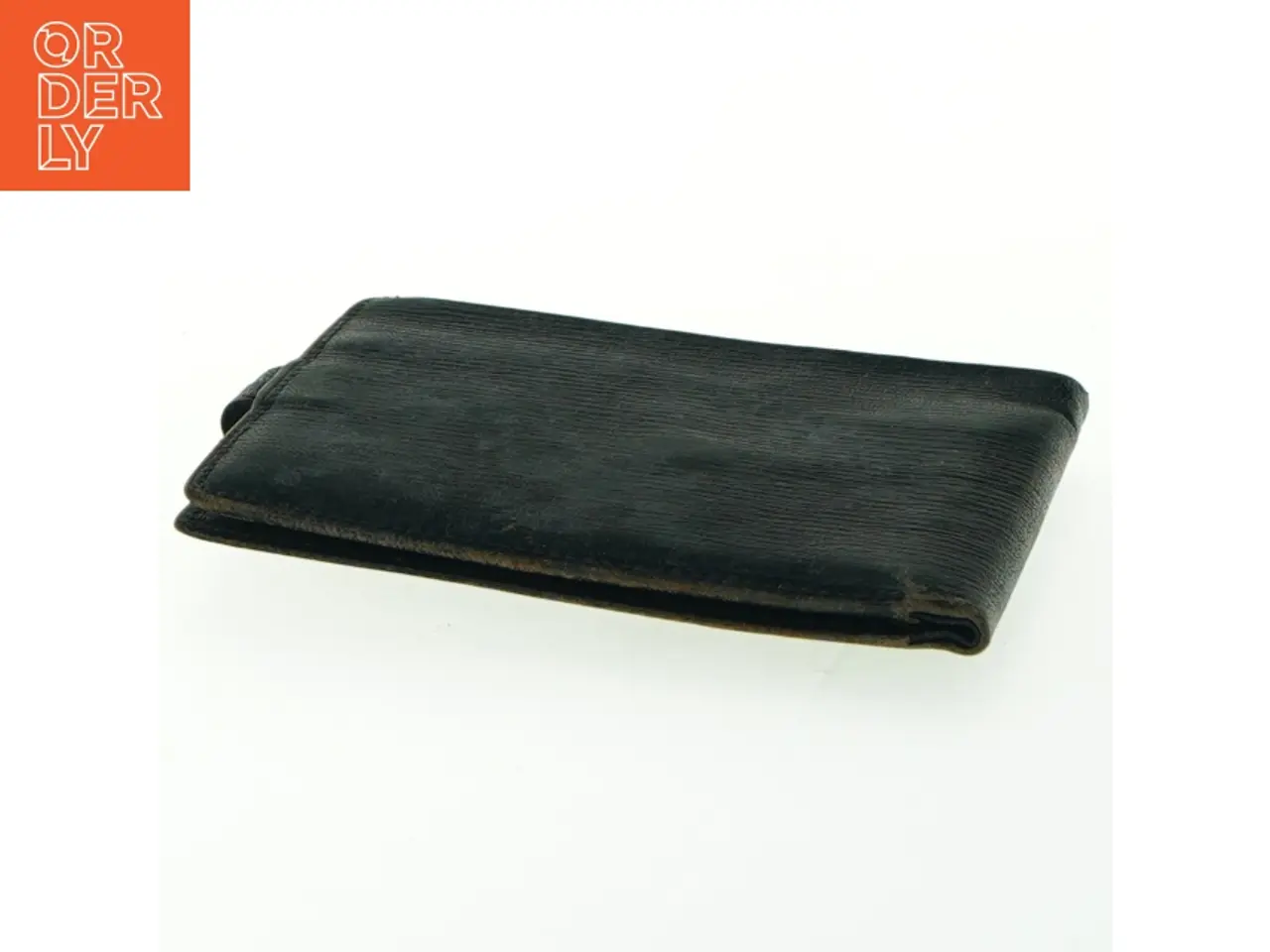 Billede 3 - Sort læderpung (str. 12x10 cm)