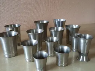 Tinbægre/pokaler