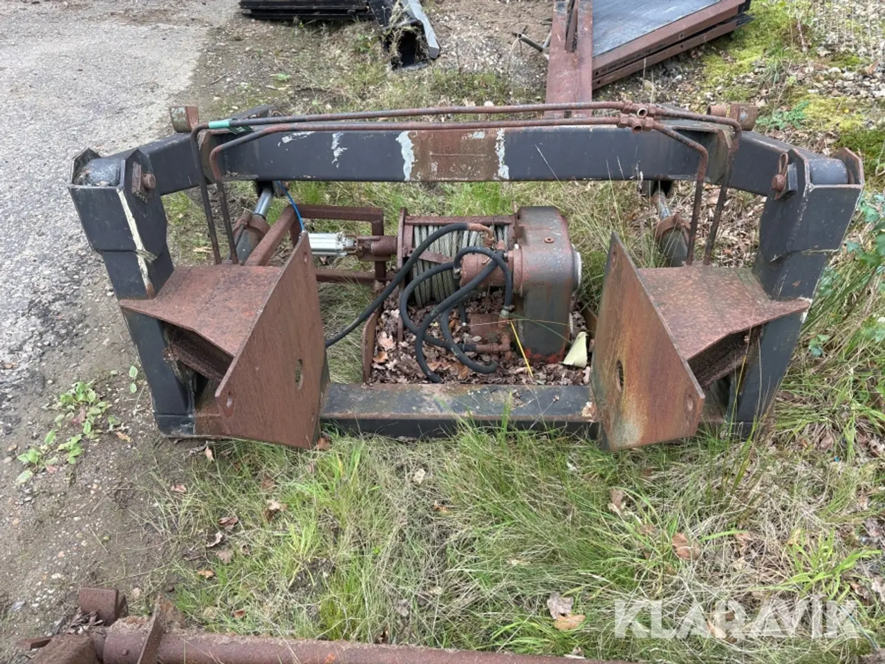 Billede 4 - Kabeltromle holder med spil