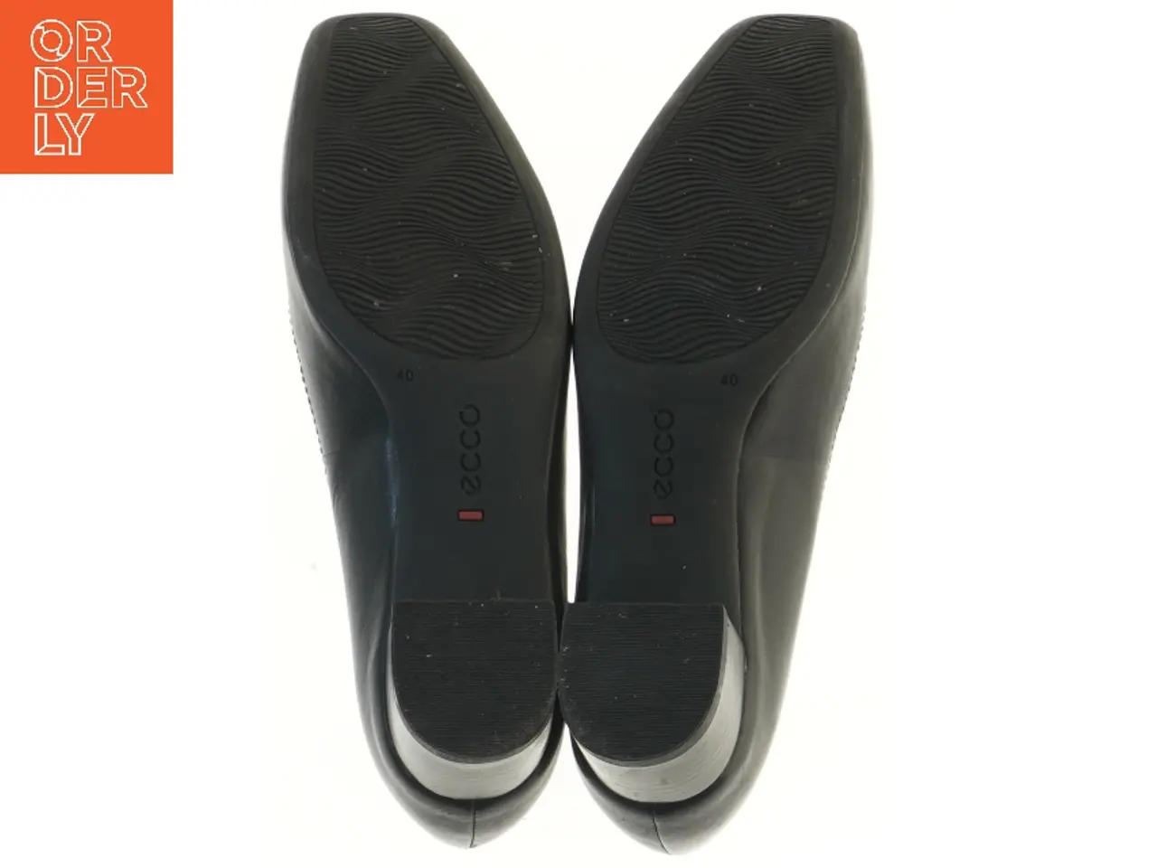 Billede 3 - Næsten nye Sorte loafers fra Ecco fra Ecco (str. 40 )