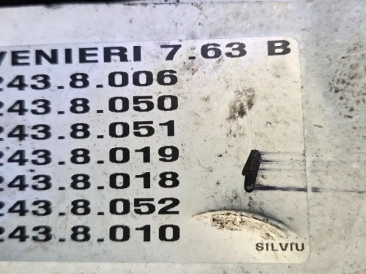 Billede 19 - Venieri 7.63B Gearkasse 243.8.006