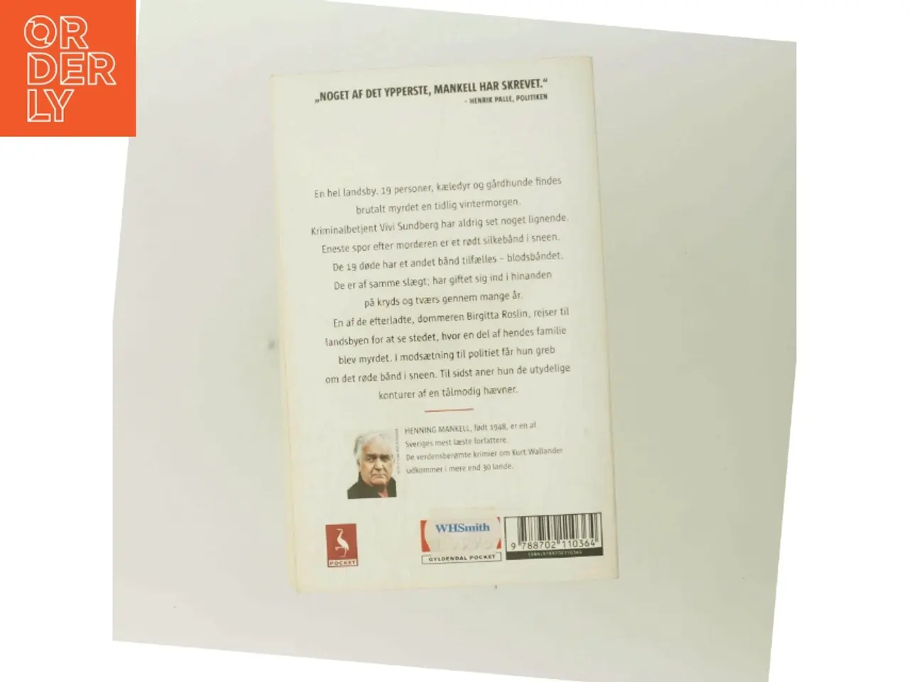 Billede 3 - Kineseren af Henning Mankell (Bog)