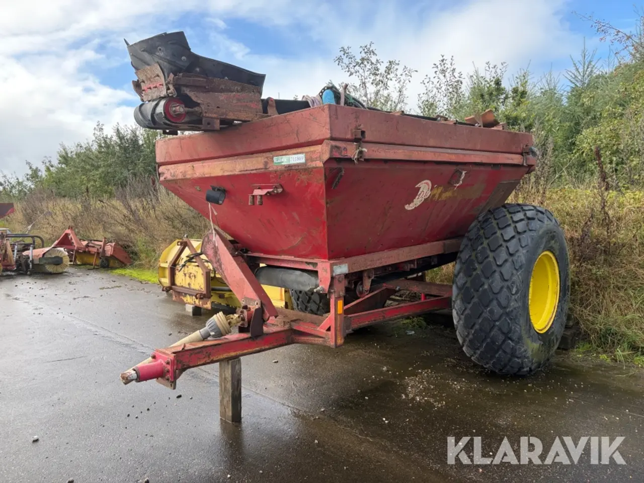 Billede 1 - Sandvogn Bredal B50 med transportbånd