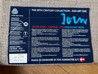 Ege tæpper art line samling af 100% uld
