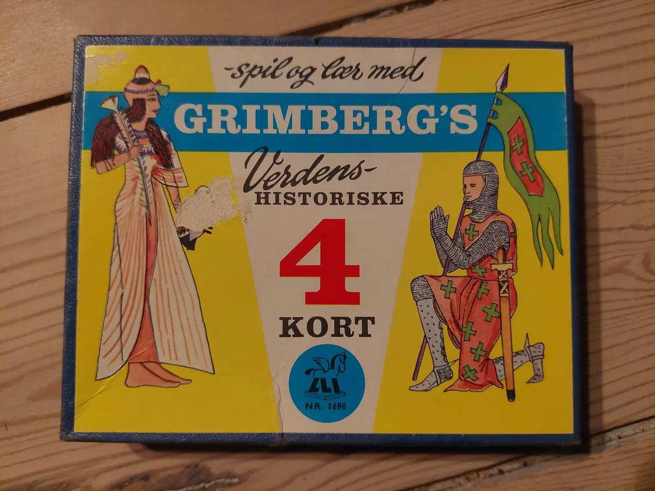 Billede 6 - Vintage Grimbergs Verdenshistoriske Firkort