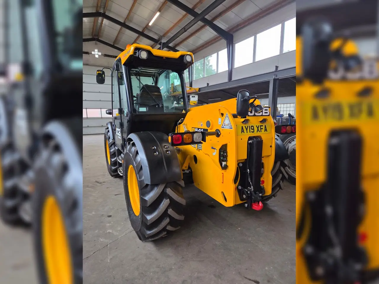 Billede 3 - JCB 541-70 Agri Super årg. 2019, med 5500 timer, 40km, 145 hk