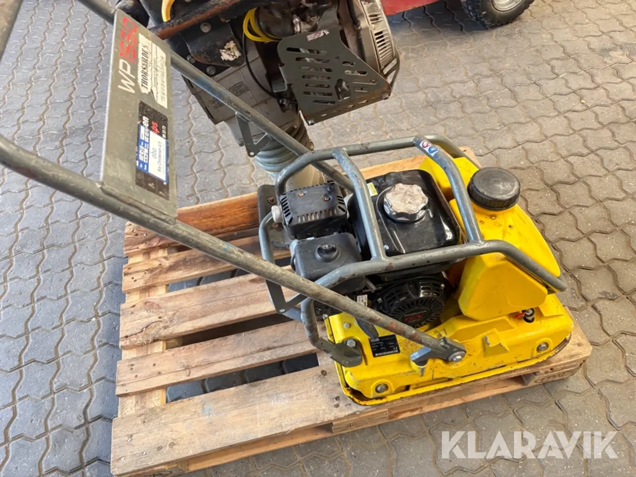 Billede 5 - Pladevibrator Wacker Neuson WP1550 og jordloppe Wacker Neuson BS50-4s