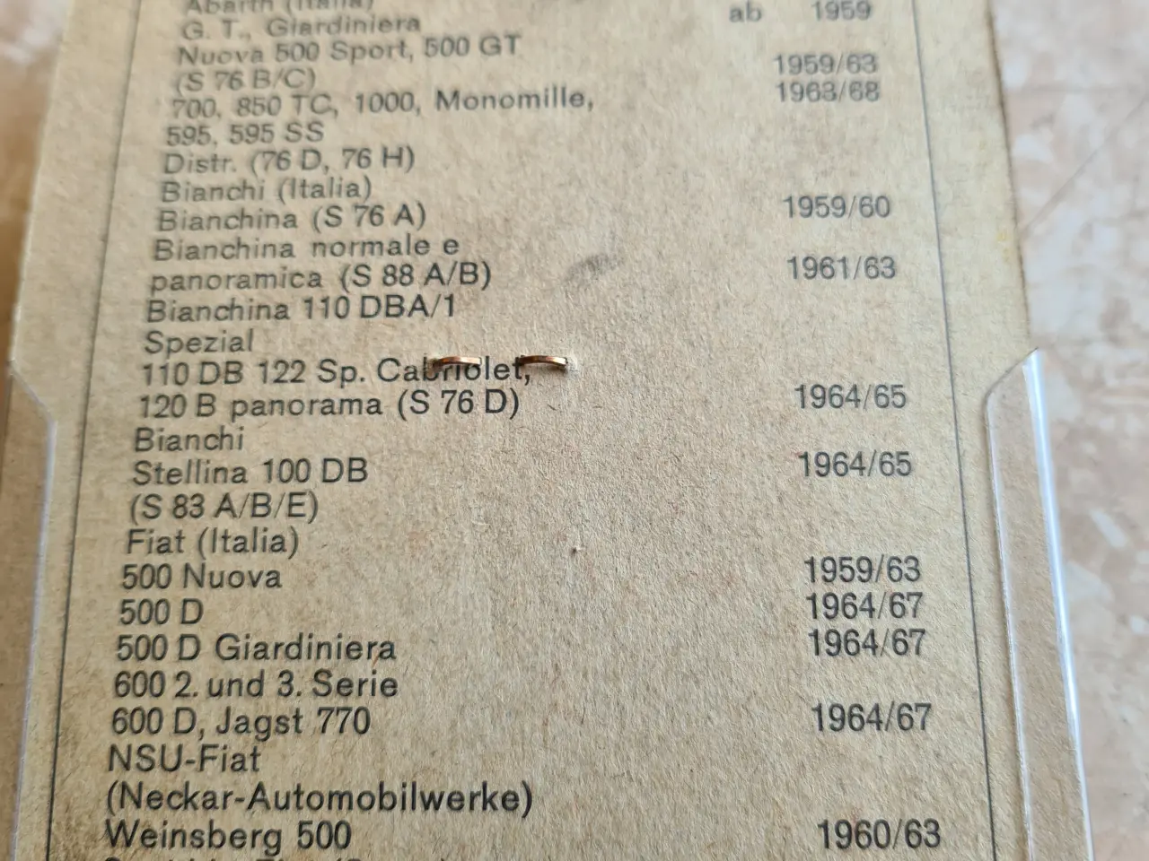 Billede 3 - Nye Platiner Fiat 500