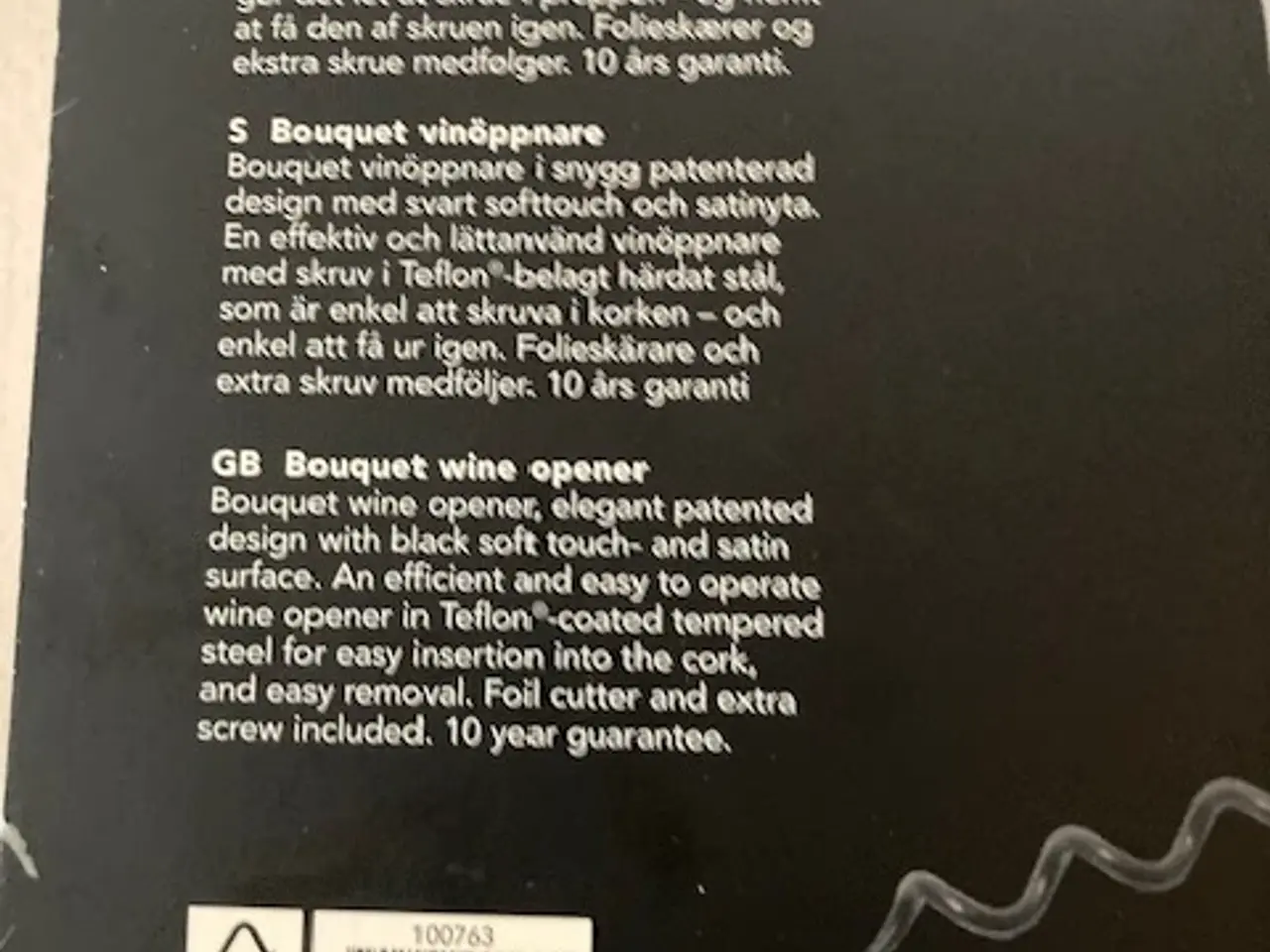 Billede 4 - RAADVAD Bouquet Vinåbner