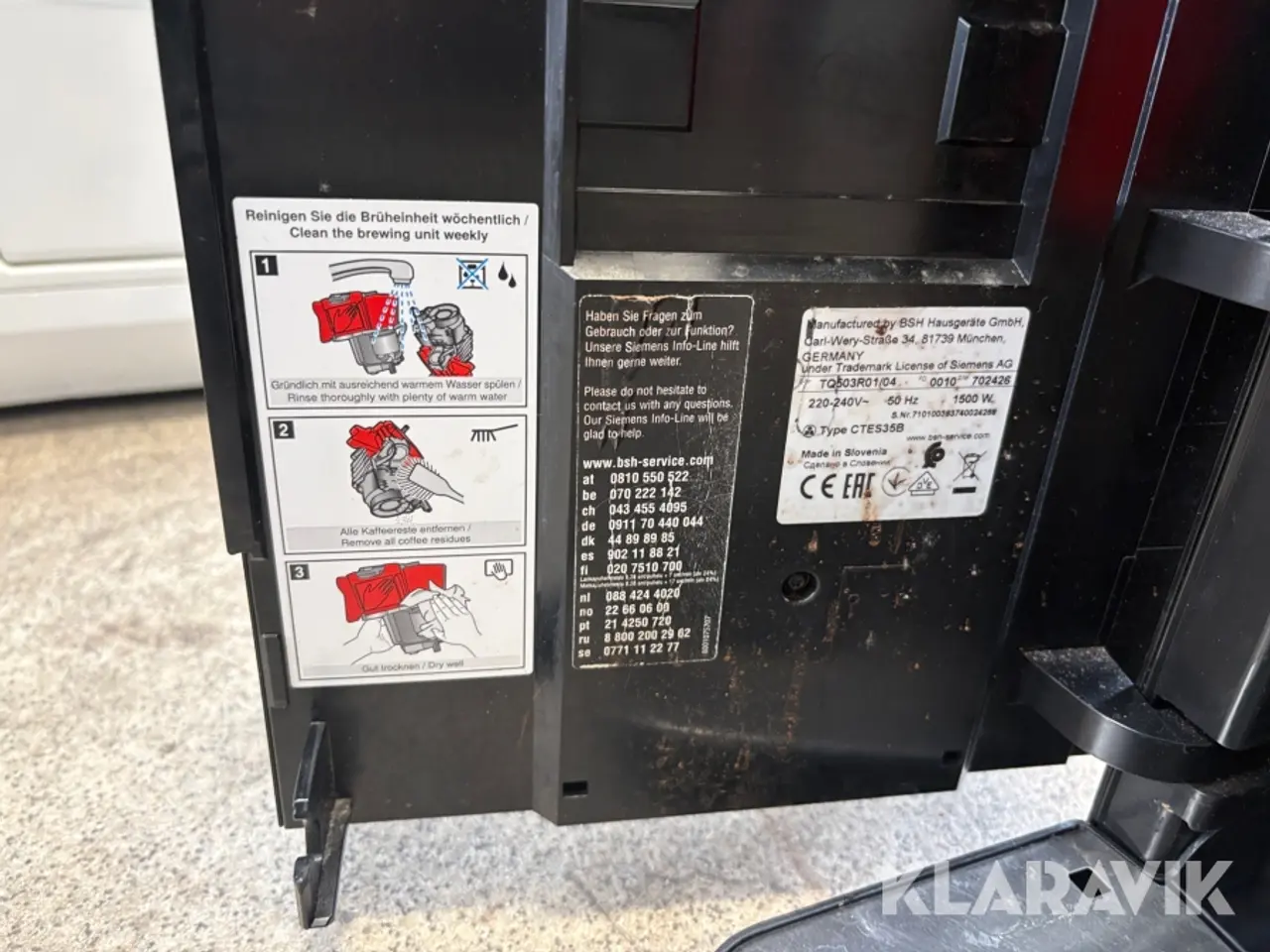 Billede 7 - Kaffemaskine Siemens CTES35B