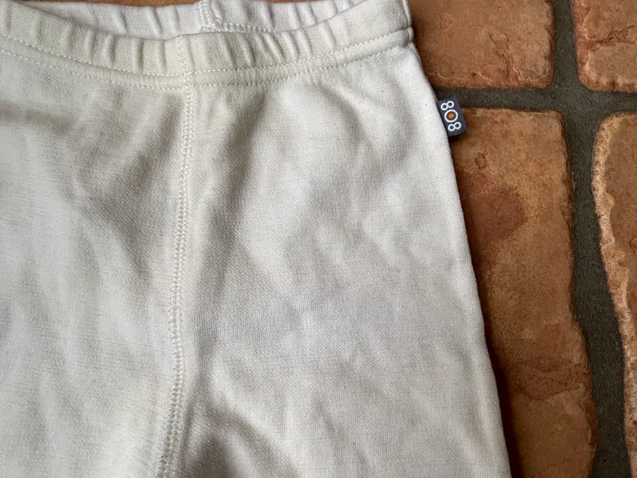 Billede 3 - VRS uld leggings str 86 hvid unisex