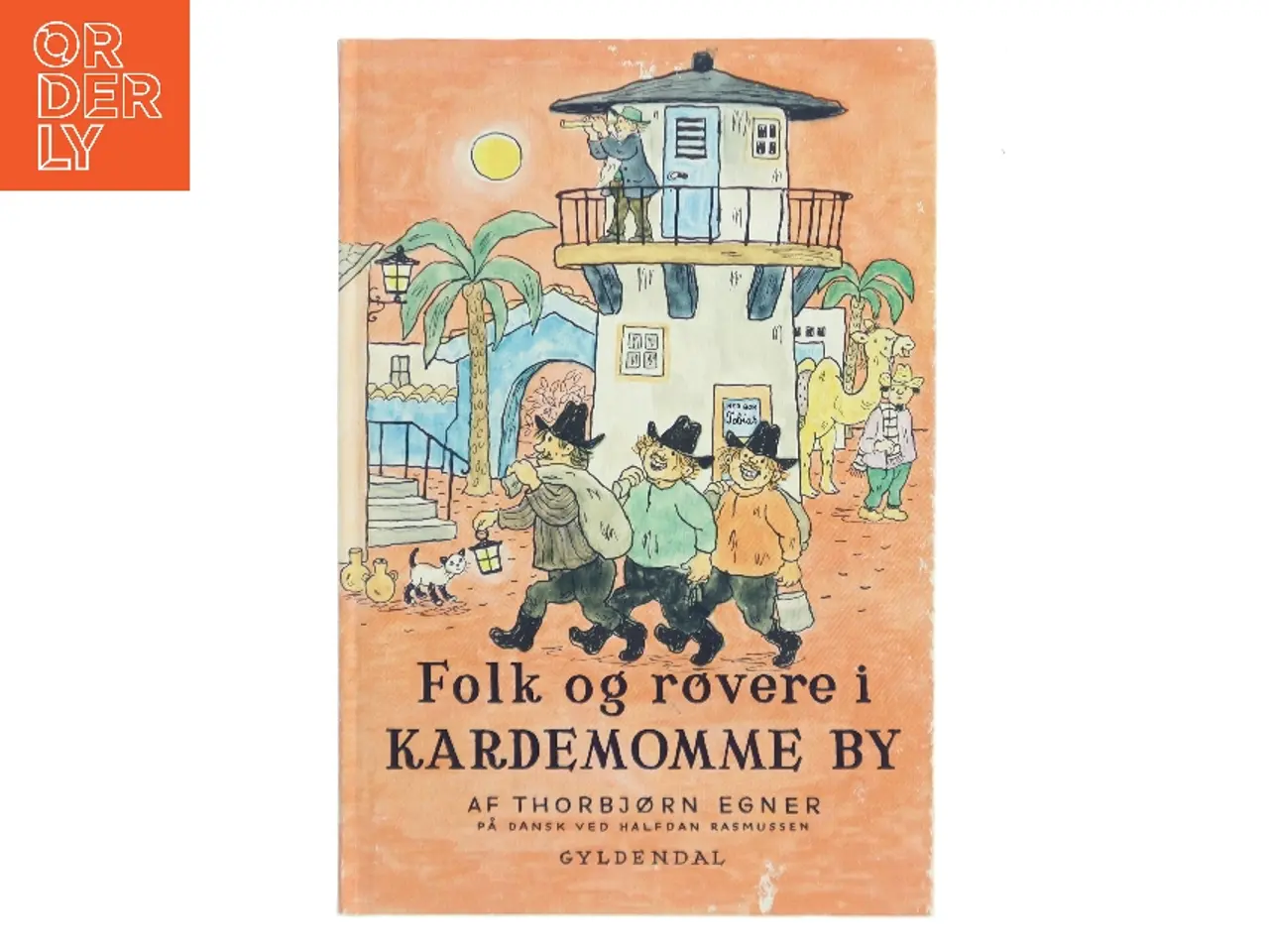 Billede 1 - Folk og røvere i Kardemomme by af Thorbjørn Egner (Bog)