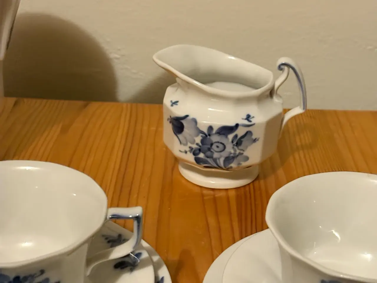 Billede 7 - Royal Copenhagen Blå Blomst Kantet Sæt