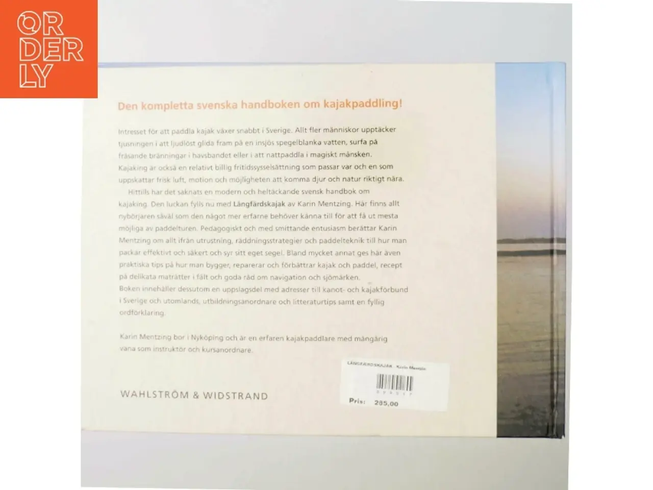 Billede 3 - Långfärdskajak af Karin Mentzing (bog) fra W&W