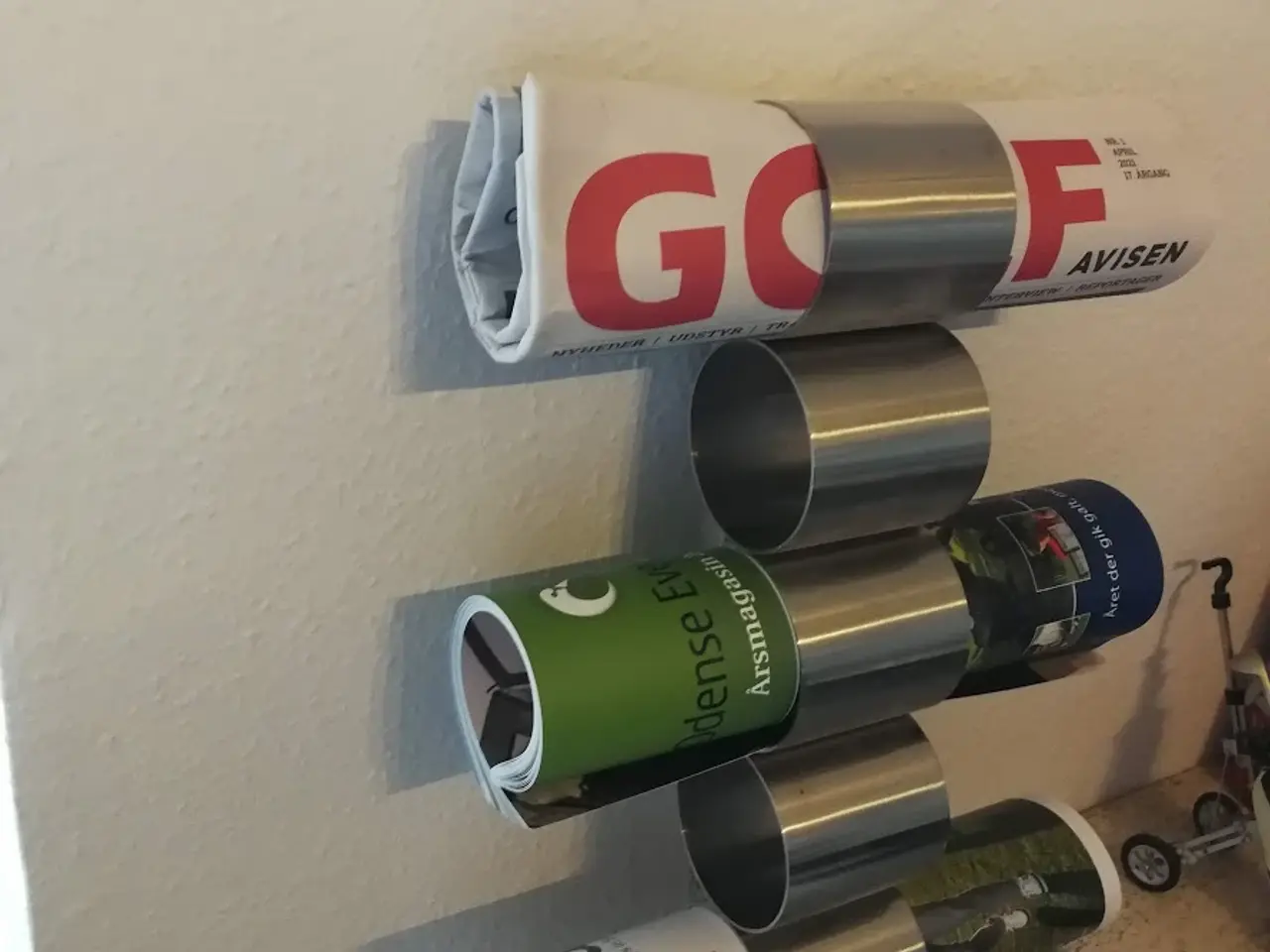 Billede 4 - MAGASIN/FLASKEHOLDER  - DANSK DESIGN